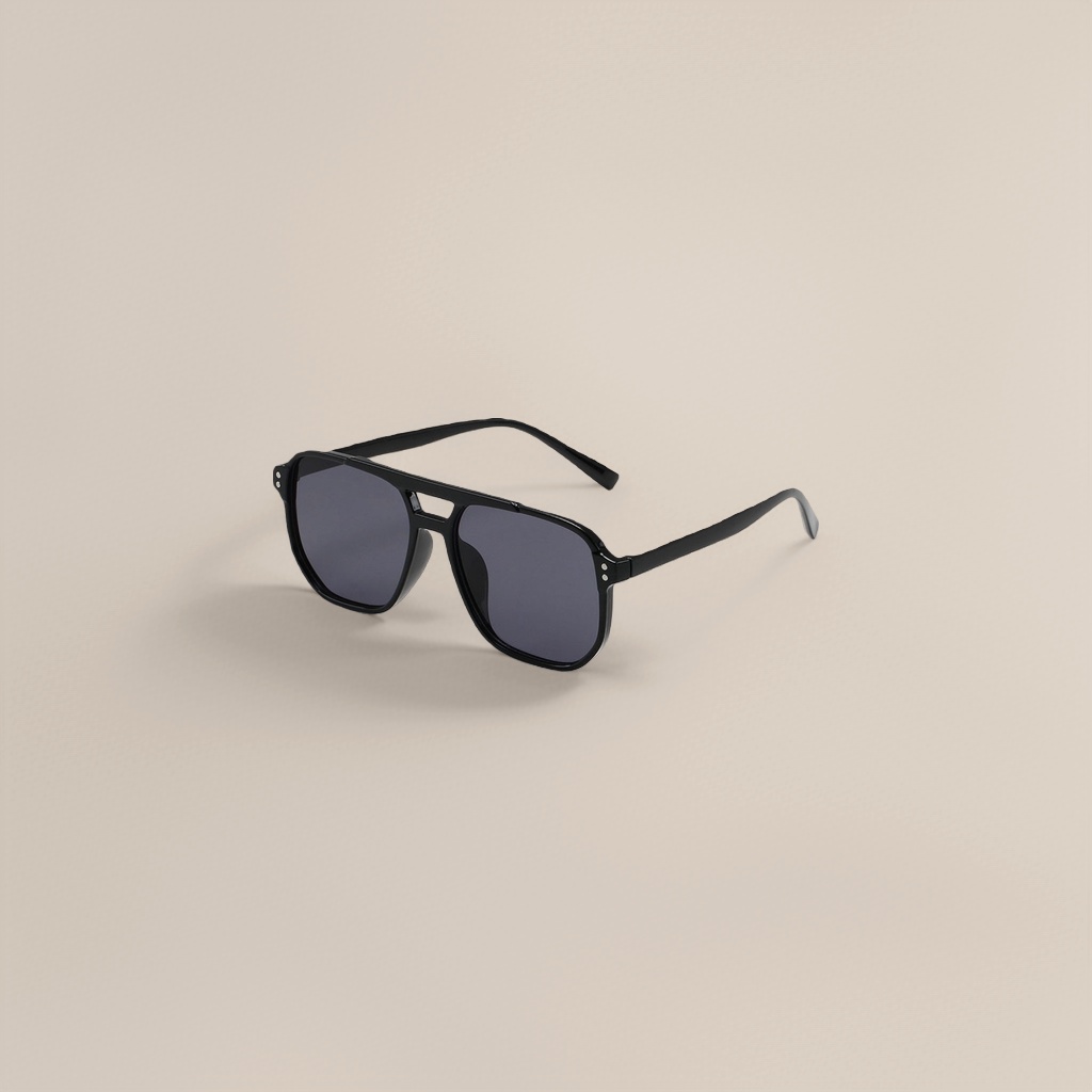 Gafas de sol black aviador moda versátil protección uv polarizada shades Application Scenario