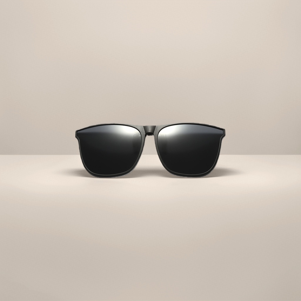 The lightweight TR90 black sunglasses frame offers 400 UV protection and are suitable for daily commuting and driving Specification image