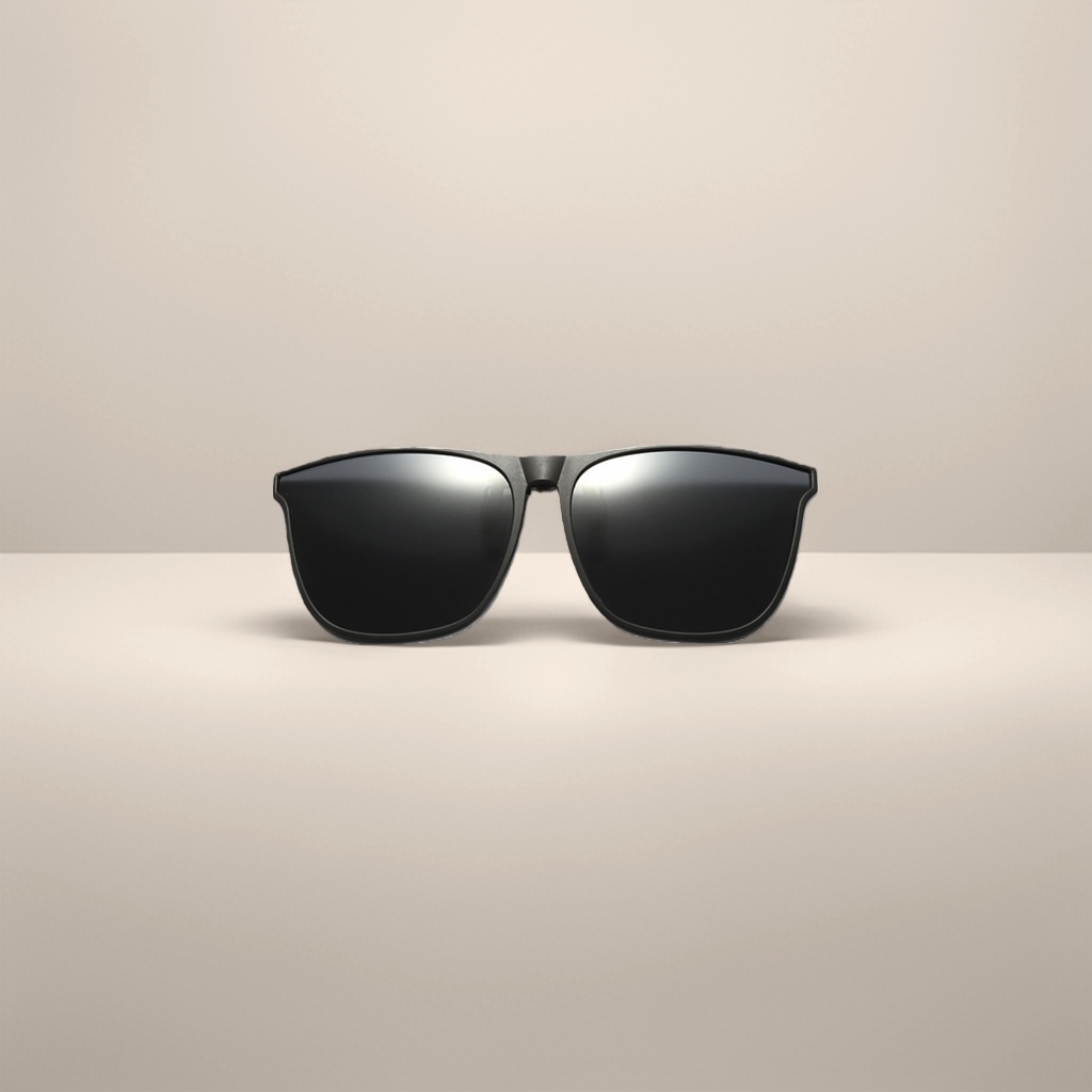 The lightweight TR90 black sunglasses frame offers 400 UV protection and are suitable for daily commuting and driving details Picture