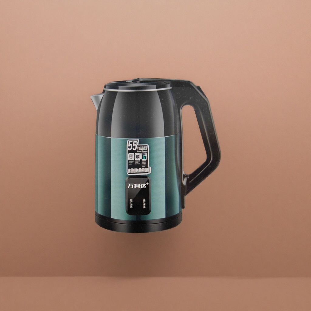 Green electric kettle for household quick water heating and heat preservation, integrated 1.7L silent heating Application Scenario