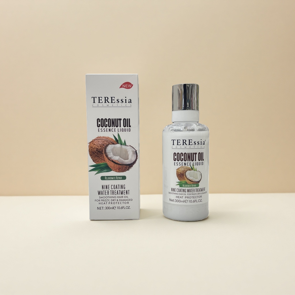 TEREssia Coconut Liquid Essence, Coconut Oil Essence, Coconut Oil Heat Insulation Agent, Coconut Oil Hair Care Specification image