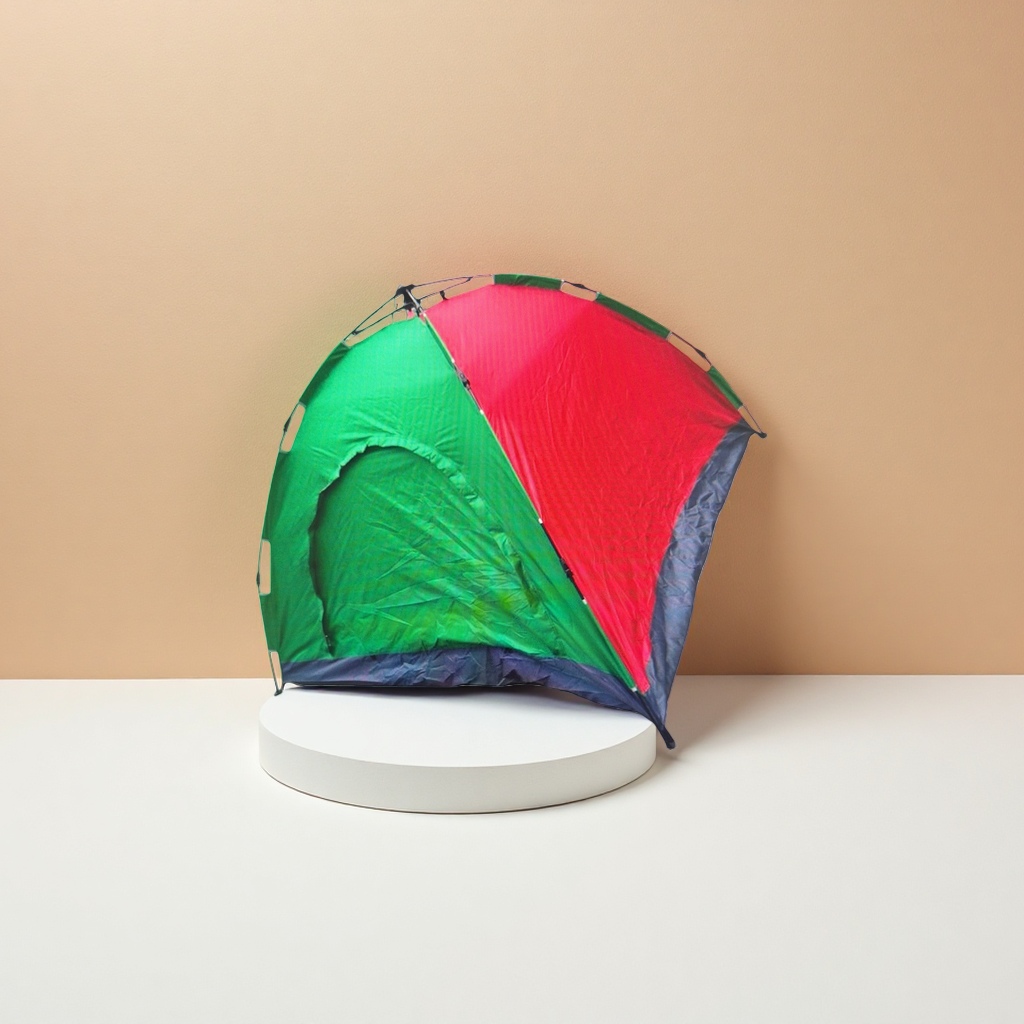Red and green outdoor camping tent waterproof portable camping equipment