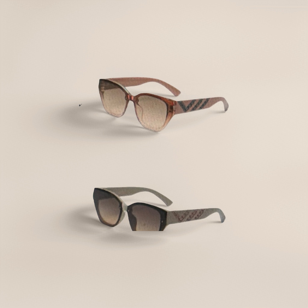 Montura permeable gafas de sol moda mujer anti-uv polarizado shades details Picture