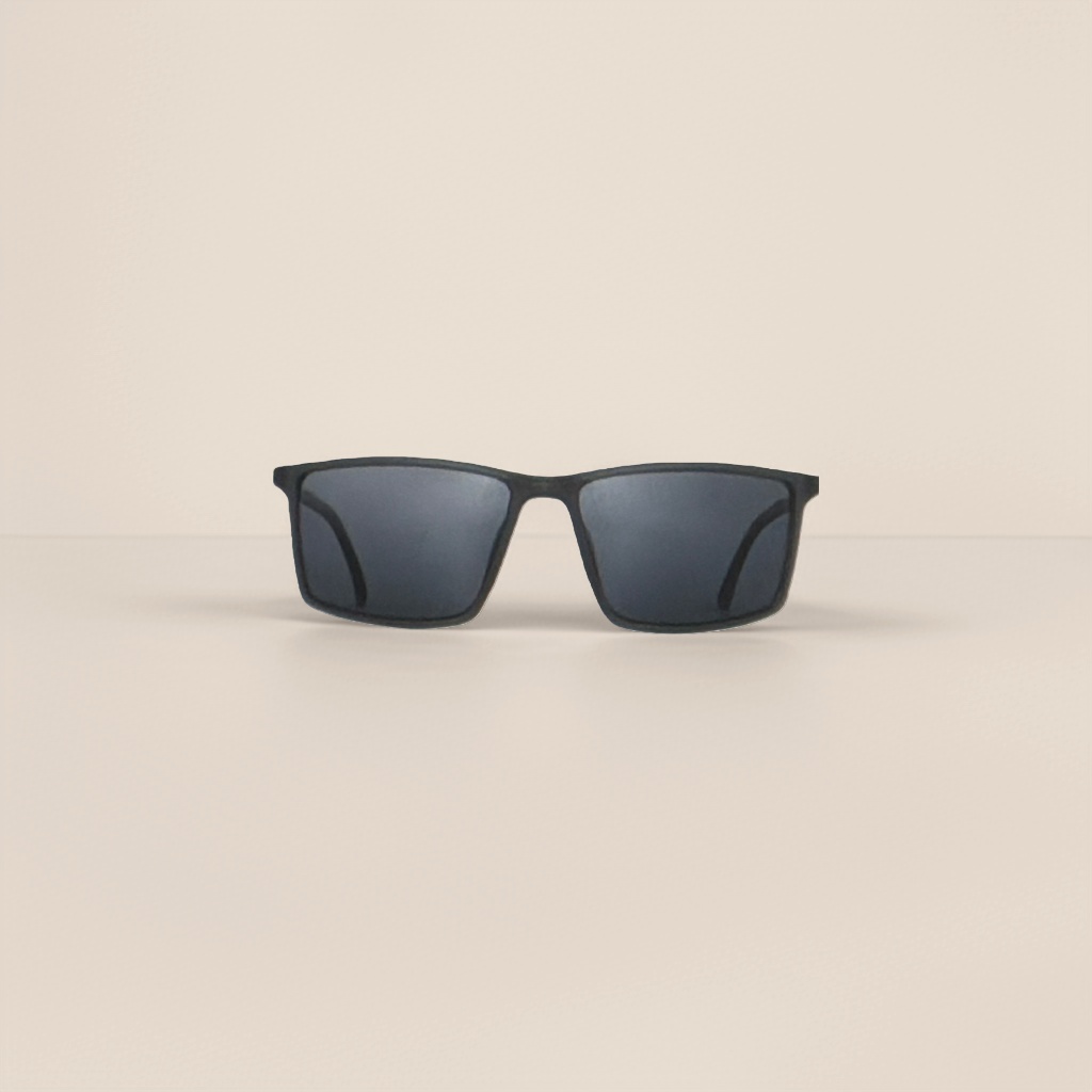 Black sunglasses, lightweight TR90 frame, UV400 UV protection, essential for daily commuting and travel