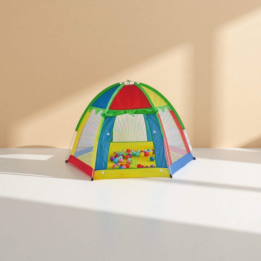 خيام الأطفال الملونة عبارة عن خيام تفاعلية بين الآباء والأولاد في البيوت Specification image