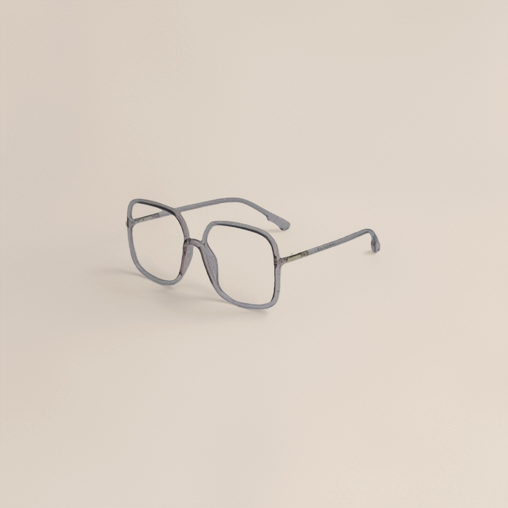 The purple-gray framed glasses are fashionable, lightweight and anti-blue light optical frames for myopia Application Scenario