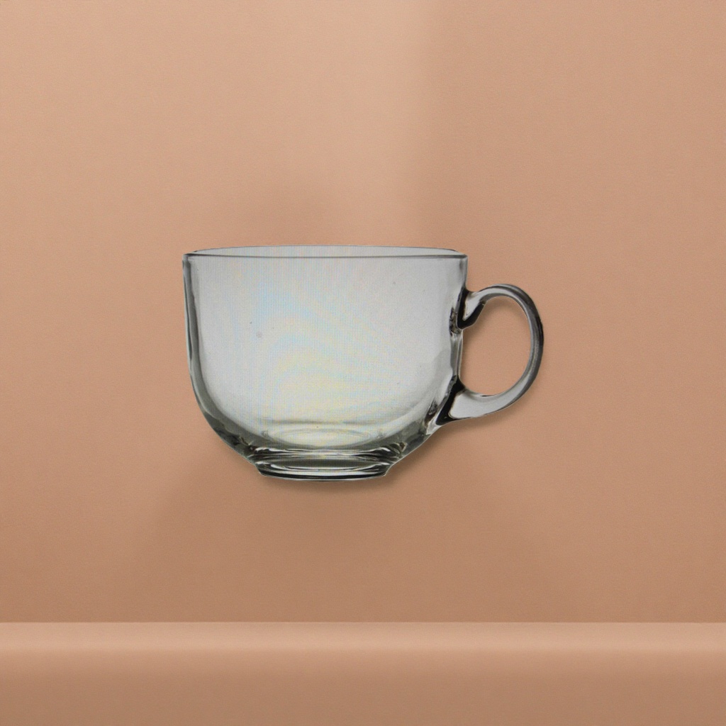 透明玻璃杯 高硼硅耐热防烫水杯家用简约风茶杯