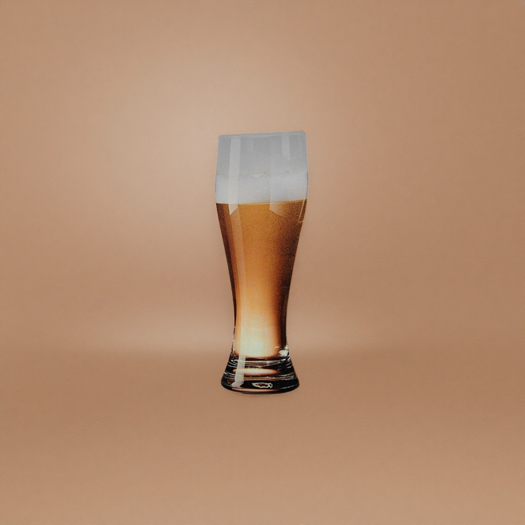 Cerveza marrón especial copa copa de cerveza alta 350ml transmisión resistente al calor y antideslizante Specification image