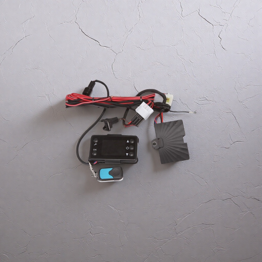 Black electronic control device and wire harness assembly details Picture