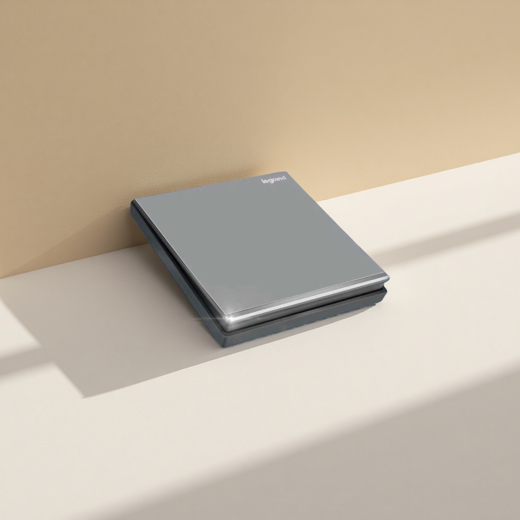 Silver switch socket, household concealed installation, Type 86, flame-retardant, fireproof, safe and durable Specification image