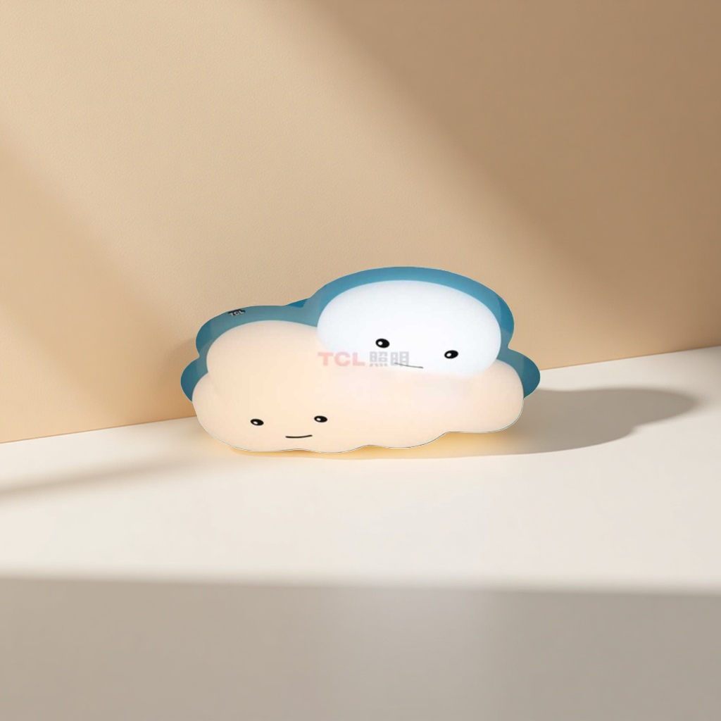 Cloud-shaped LED ceiling lamp for bedroom, children's room, Nordic style and simple living room lighting Specification image