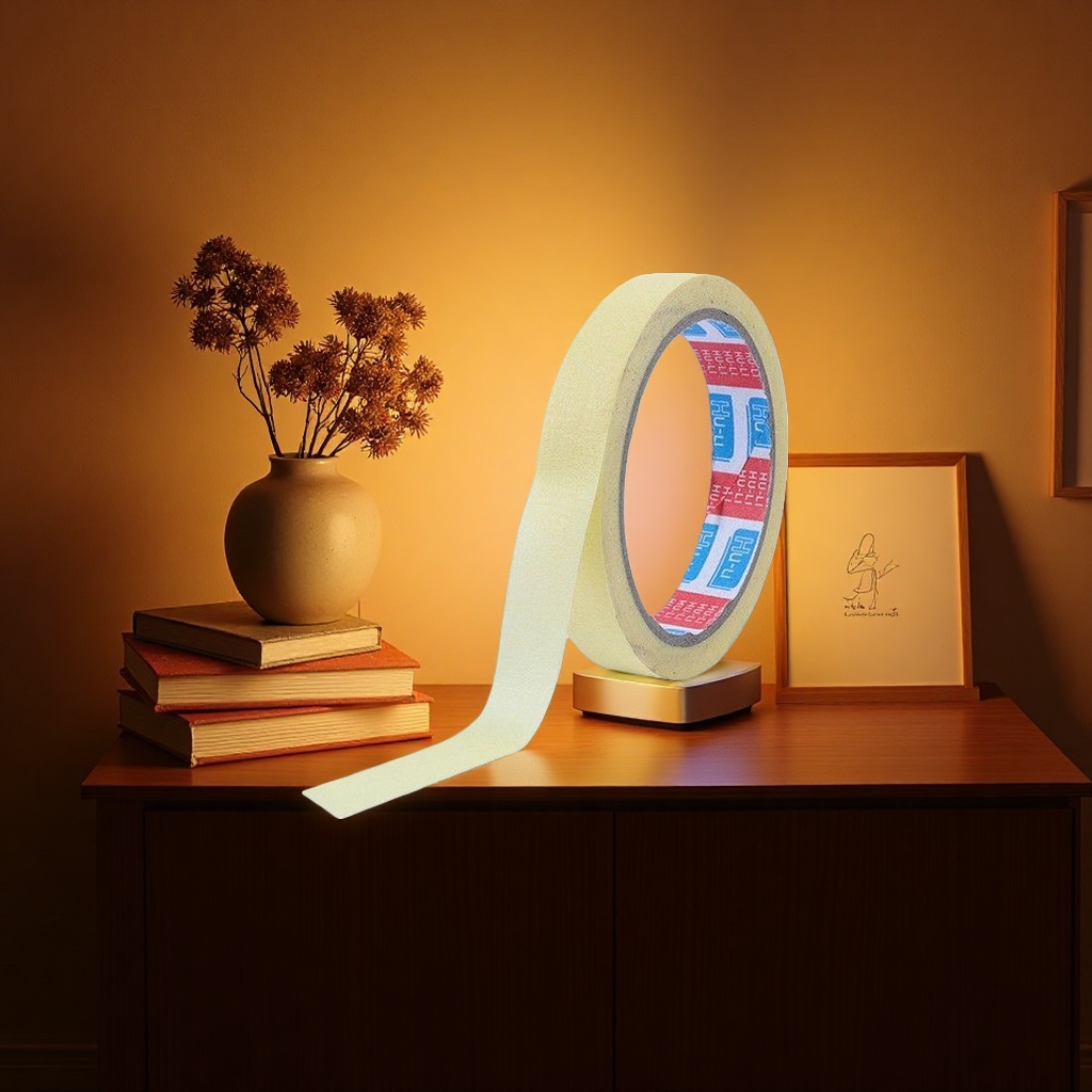 Yellow PVC insulating tape, width 1.25cm, length 10m, high-temperature resistant and waterproof Application Scenario