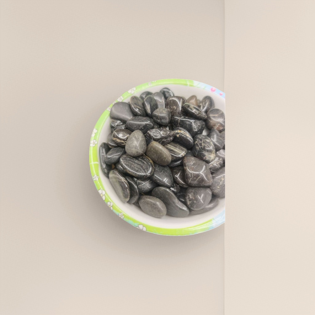 Black pebble garden landscaping stone, natural stone for courtyard paving and decoration Specification image