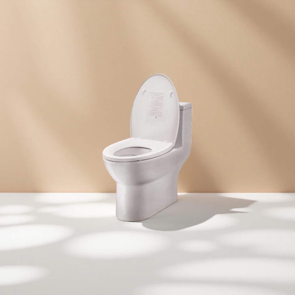 The fully automatic flushing seat of the white smart toilet is heated, sterilized, deodorized, silent and water-saving The fully automatic flushing seat of the white smart toilet is heated, sterilized, deodorized, silent and water-saving
