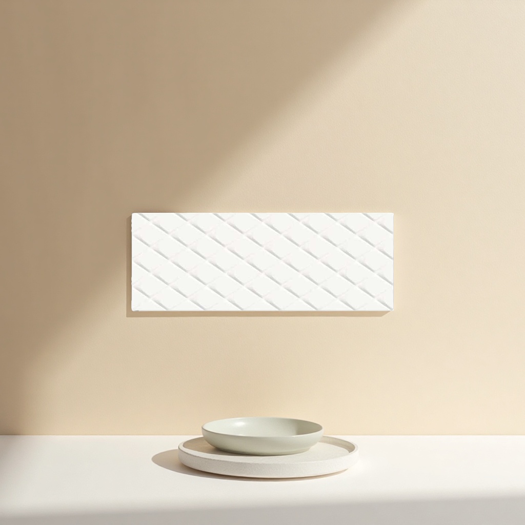 White woven pattern glazed tiles are anti-slip and wear-resistant for living room and kitchen wall and floor tiles Specification image