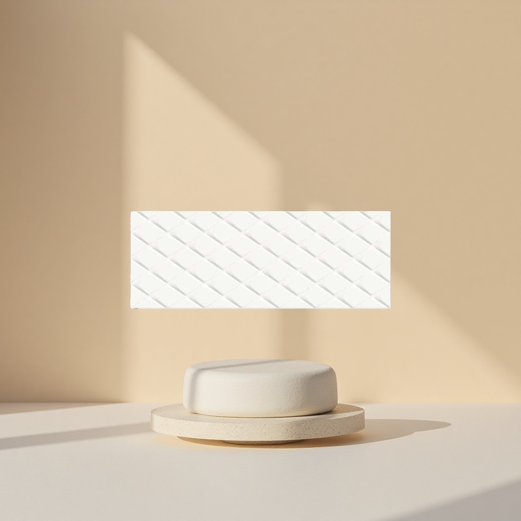 White woven pattern glazed tiles are anti-slip and wear-resistant for living room and kitchen wall and floor tiles details Picture
