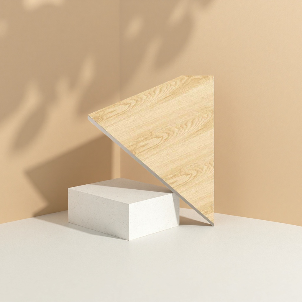 Light-colored wood-grain tiles and wood-grain imitation all-ceramic floor tiles are suitable for living room, bedroom and balcony decoration Application Scenario