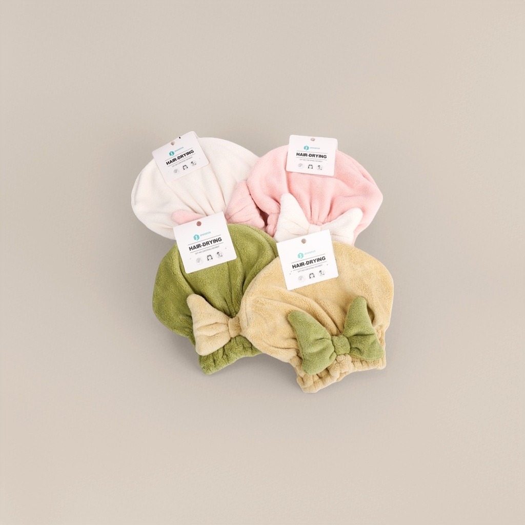 Colorful towel cap, water-absorbing, quick-drying, soft and skin-friendly, suitable for both men and women at home after bathing Specification image