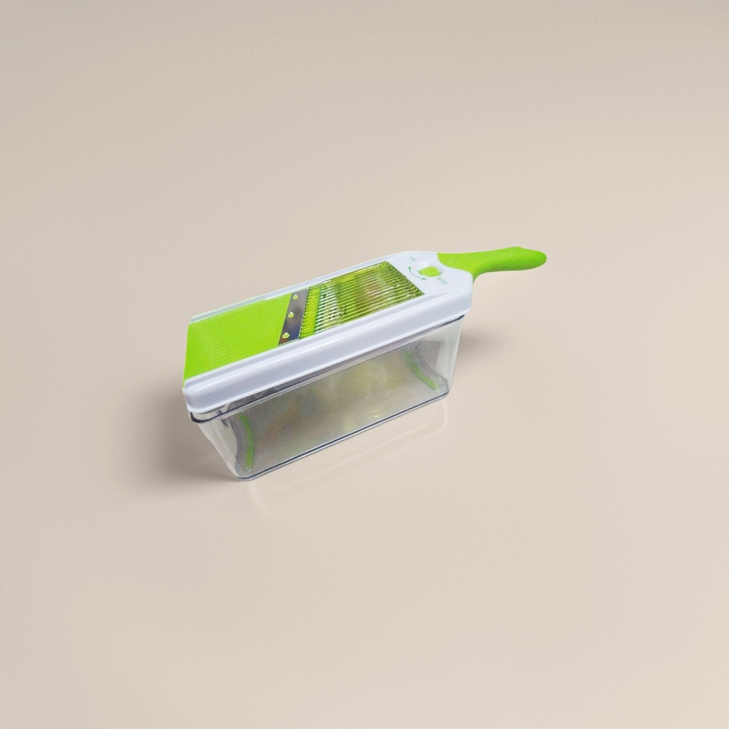 绿色手柄切菜器 多功能蔬菜切丝切片器 厨房省力刀具 details Picture