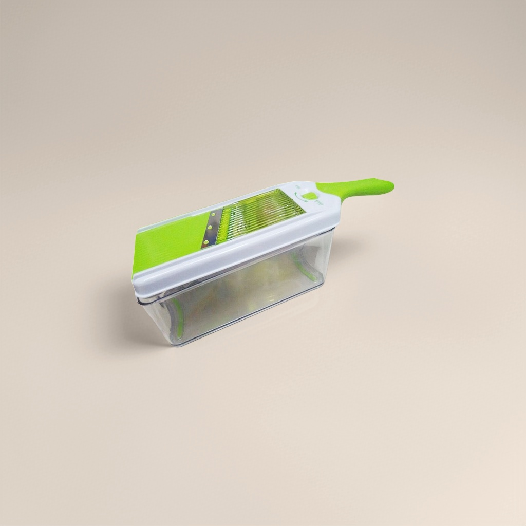 绿色手柄切菜器 多功能蔬菜切丝切片器 厨房省力刀具 Specification image