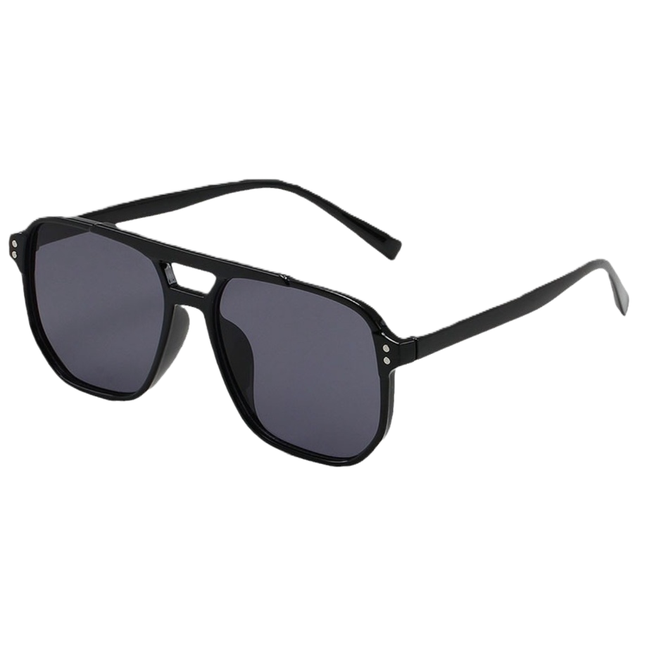 Gafas de sol aviador negro moda anti-uv polarizado shades Item Picture