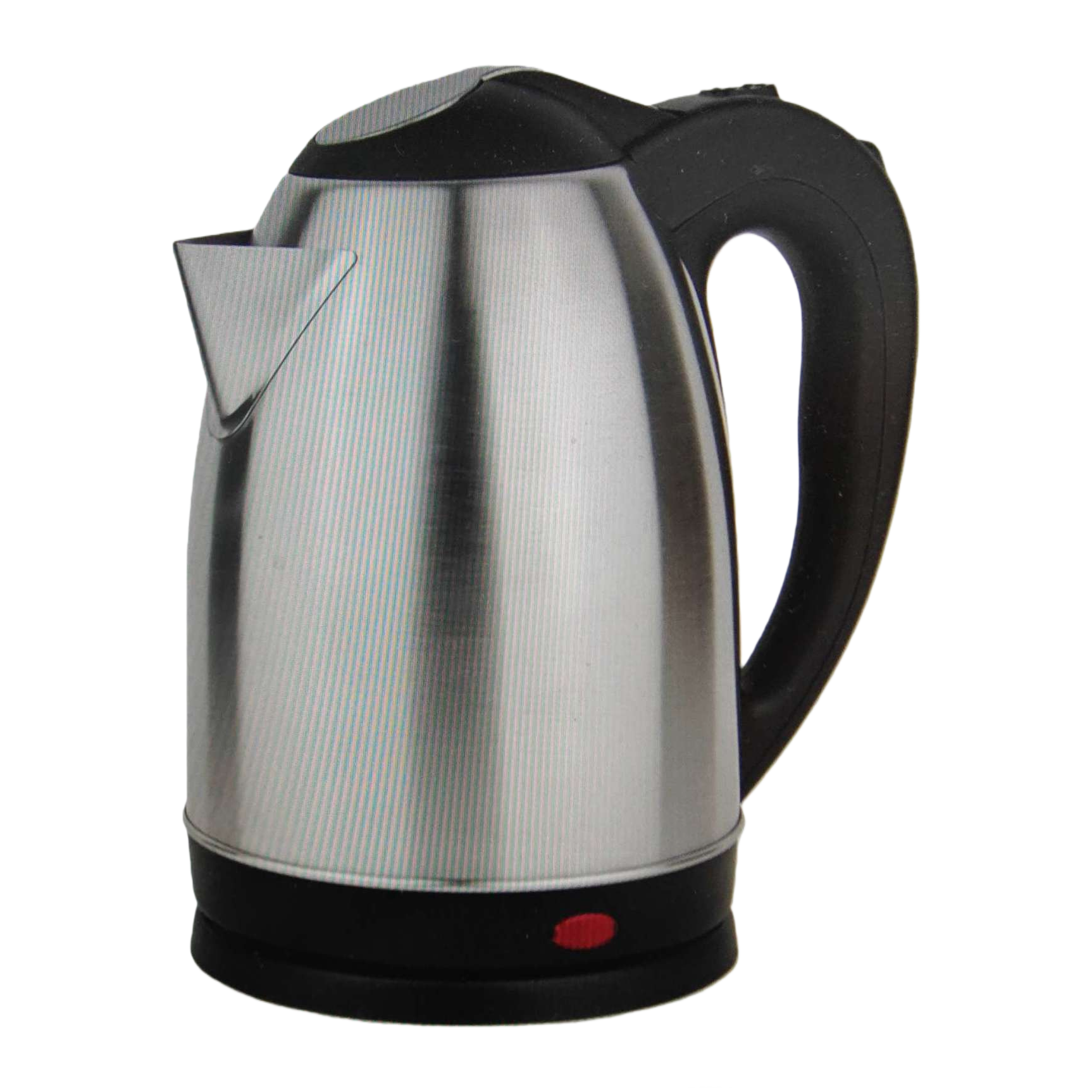 Silver electric kettle, 304 stainless steel, large capacity 1.7L office household kettle Item Picture