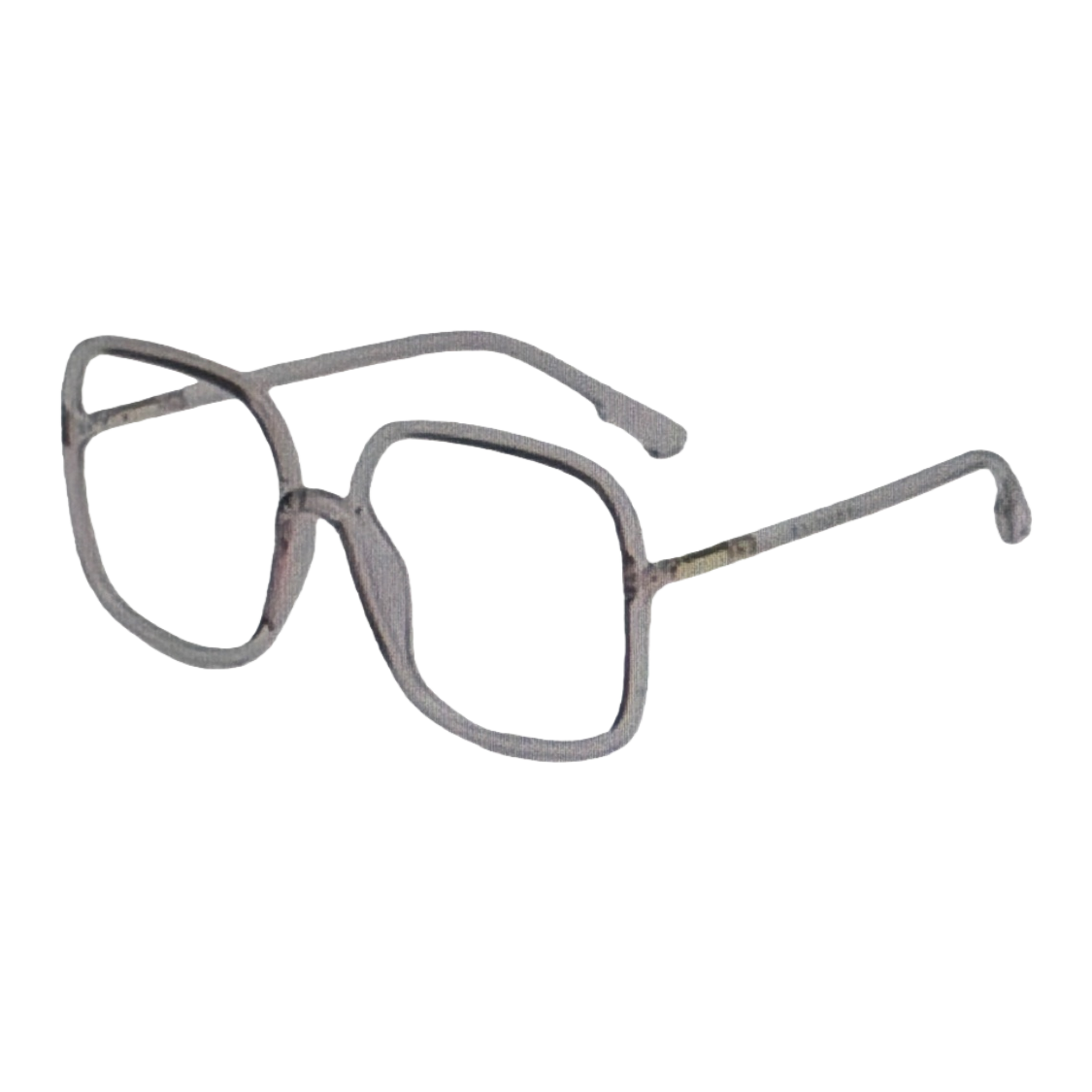 The purple-gray framed glasses are fashionable, lightweight and anti-blue light optical frames for myopia Item Picture