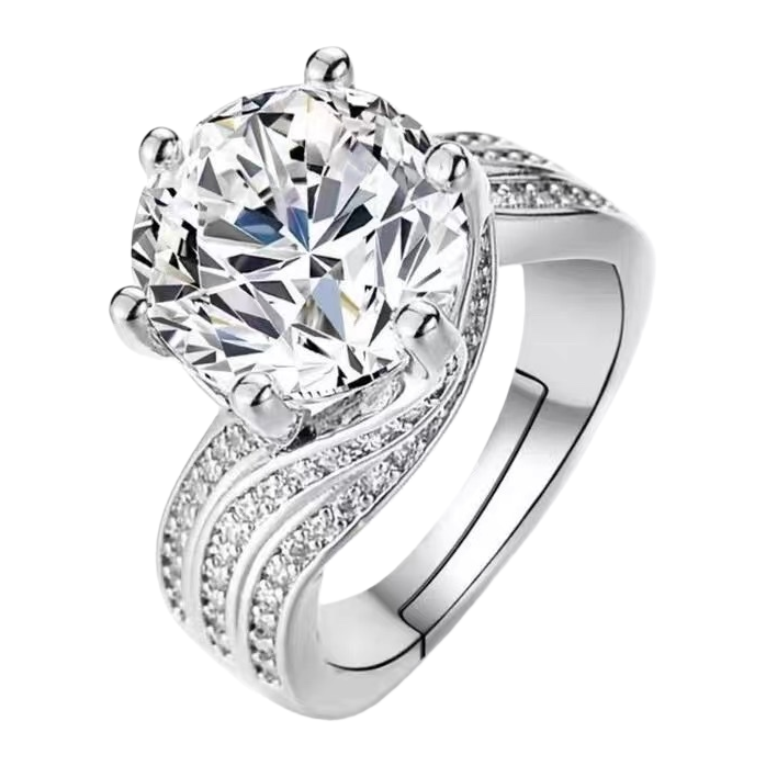 خواتم من الفضة ذات خواتم قصيرة Item Picture
