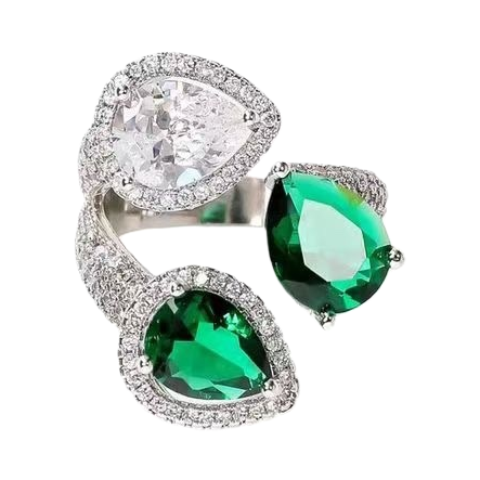 ويحفر القشرة الفضية في شكل قطرات بيضاء في شكل قطرات خضراء، ويحاط بأذرع صغيرة Item Picture