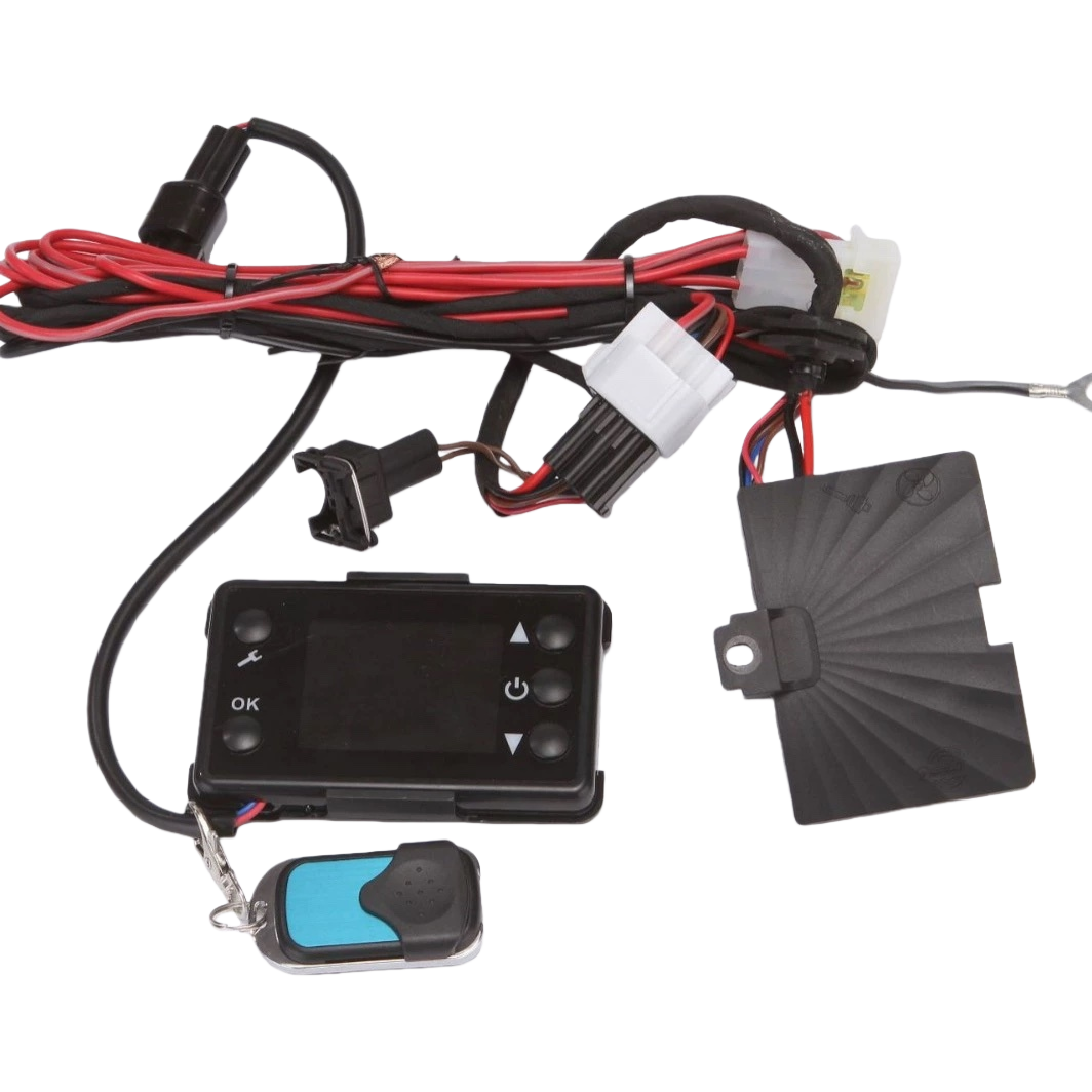 Black electronic control device and wire harness assembly Item Picture