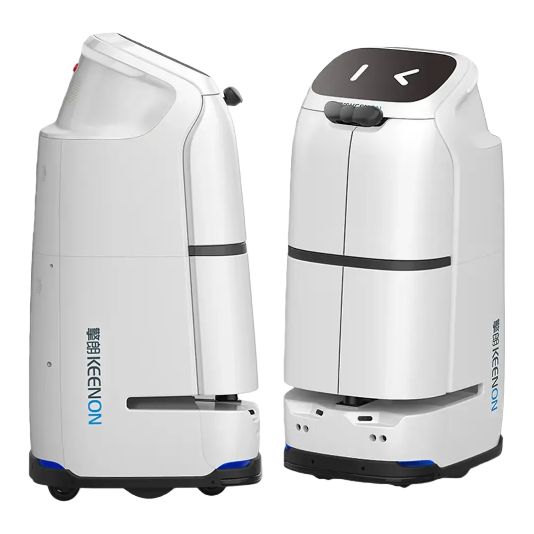 The white service robot is used for intelligent reception and tour guiding in commercial offices and hotels Item Picture