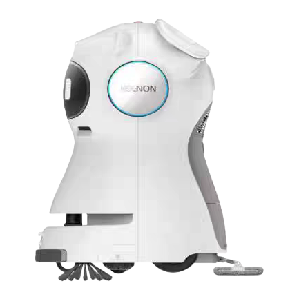 The white sweeping robot is intelligently planned and integrates suction and mopping for fully automatic household cleaning Item Picture
