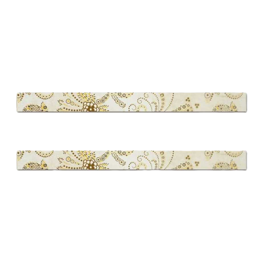 Beige base with golden patterns, glazed tiles, anti-slip and wear-resistant, living room and kitchen wall and floor tiles Item Picture
