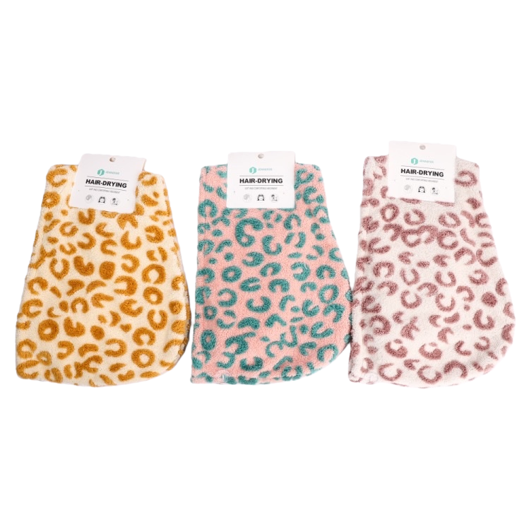 Dry hair cap for girls, cute children's sweat-absorbing towel, soft and comfortable towel Item Picture