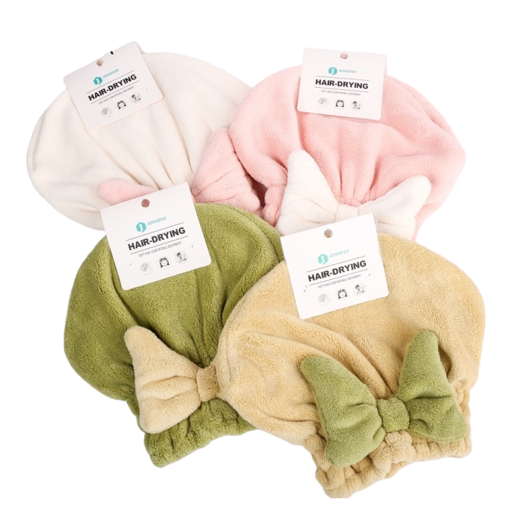 Colorful towel cap, water-absorbing, quick-drying, soft and skin-friendly, suitable for both men and women at home after bathing Item Picture