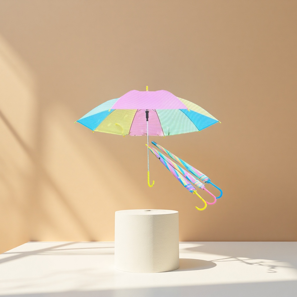 وكانت المظلات الملونة ذات كثافة عالية جدا Specification image