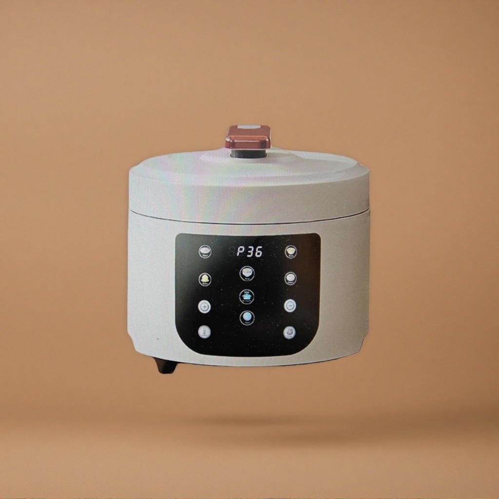 White rice cooker, household smart reservation multi-functional rice cooker, 3L Application Scenario