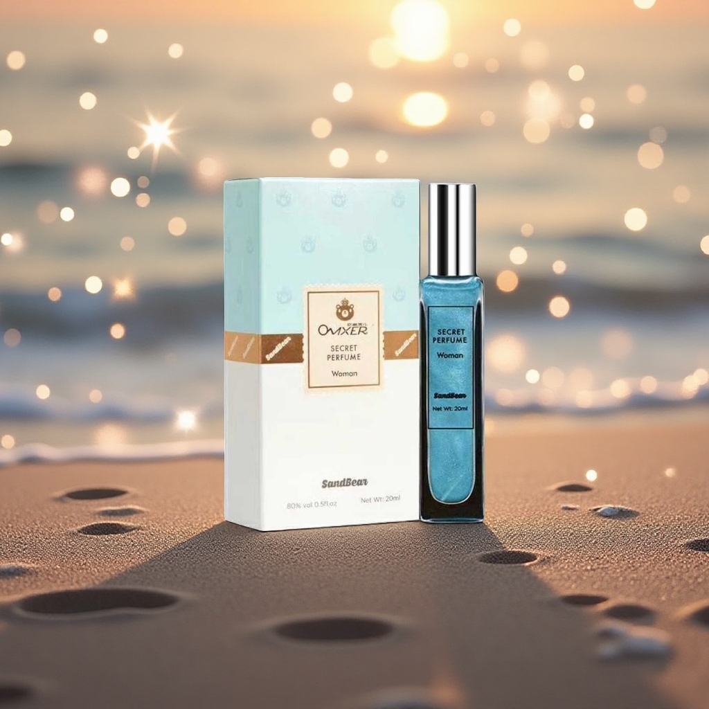 Deep blue gilt sand sweet perfume