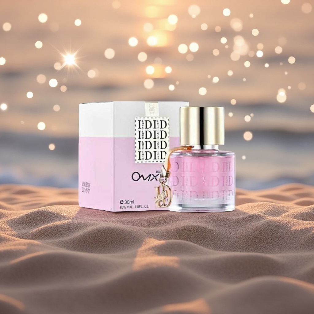 Elegant and simple pink perfume gift box set