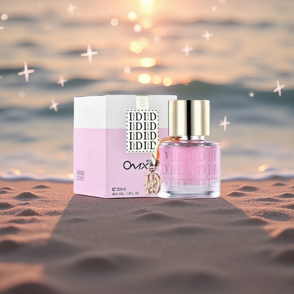 Elegant and simple pink perfume gift box set details Picture