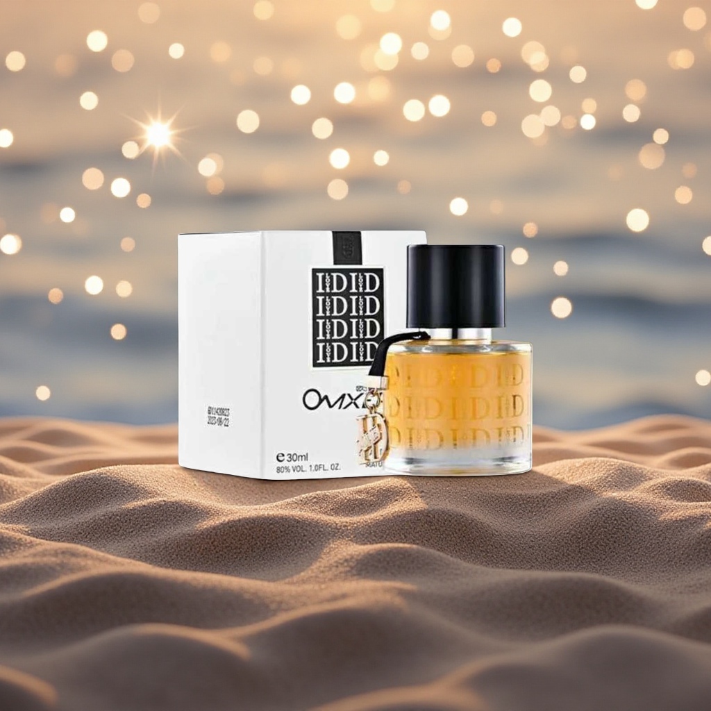 IDID Amber Fragrance, black lid, black rope, white box