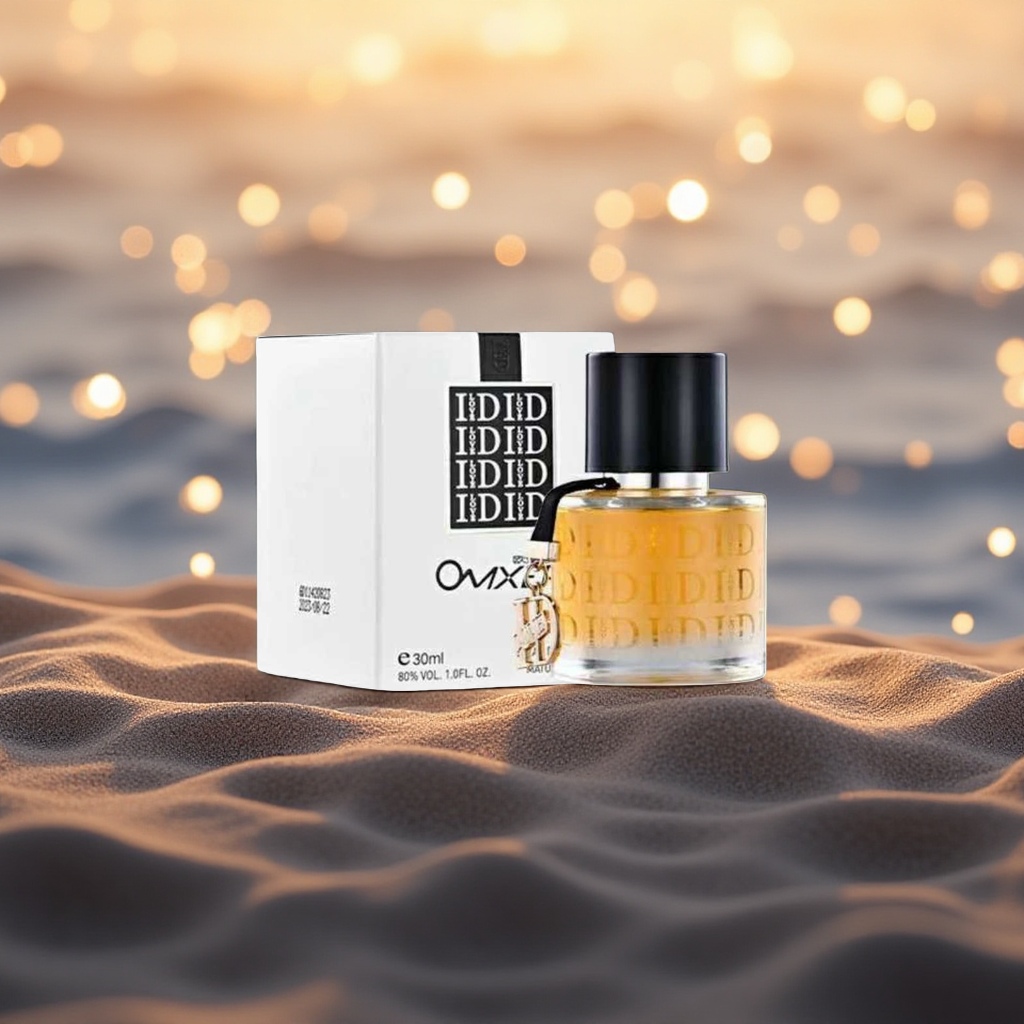 IDID Amber Fragrance, black lid, black rope, white box Specification image