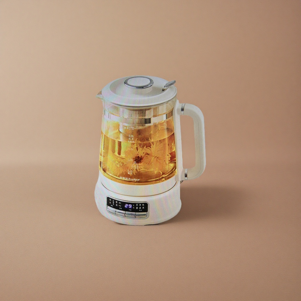 White electric kettle, household quick boiling kettle, 1500W high-power stainless steel insulated kettle Application Scenario
