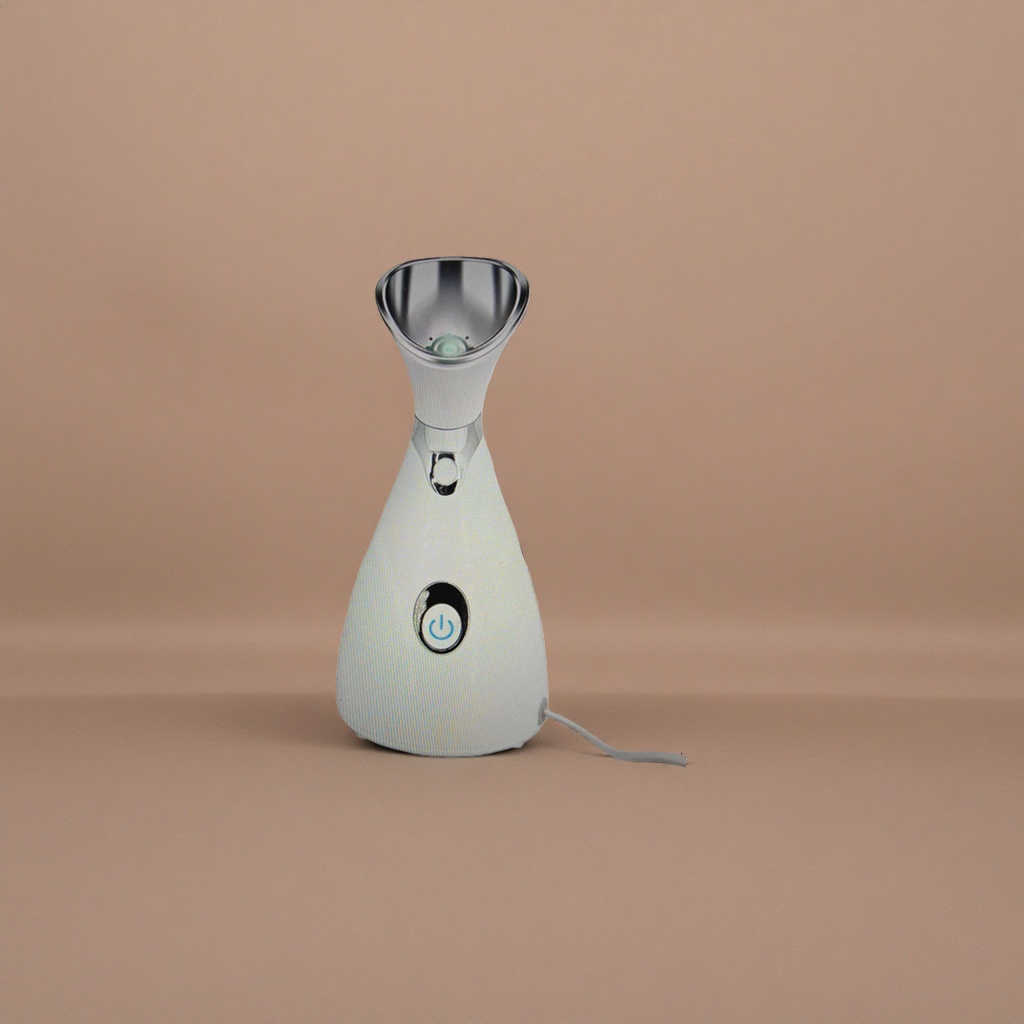 The white steam beauty device for deep facial cleansing and hydration is now portable for home use Specification image