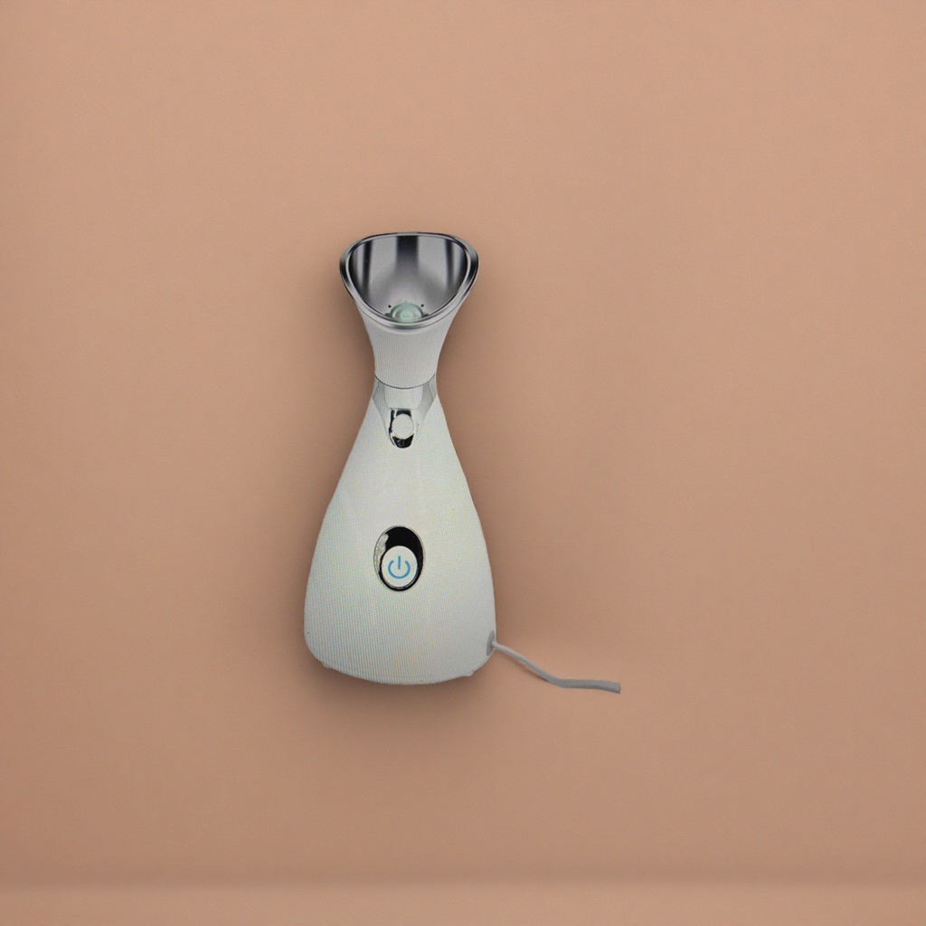 The white steam beauty device for deep facial cleansing and hydration is now portable for home use Application Scenario
