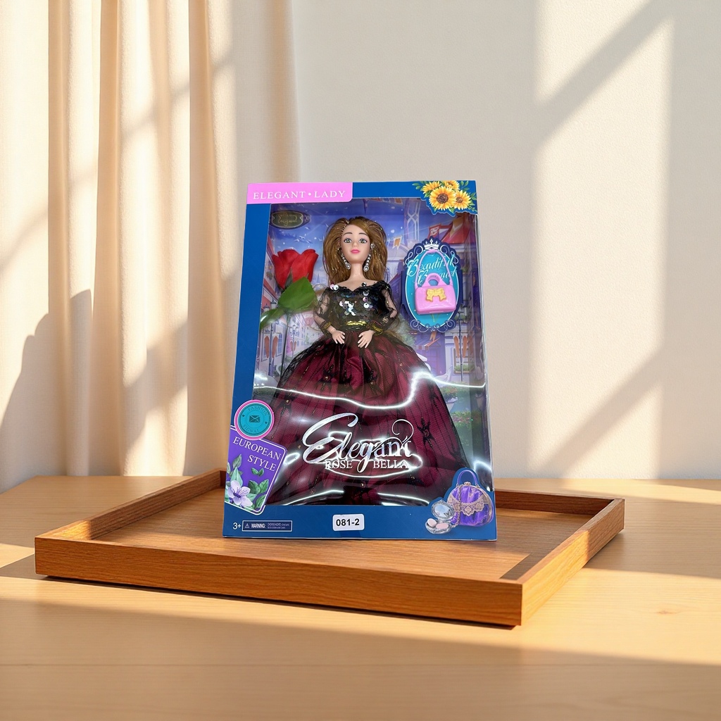 Barbie doll blue packaging box, genuine children's toy, birthday gift for girls Application Scenario