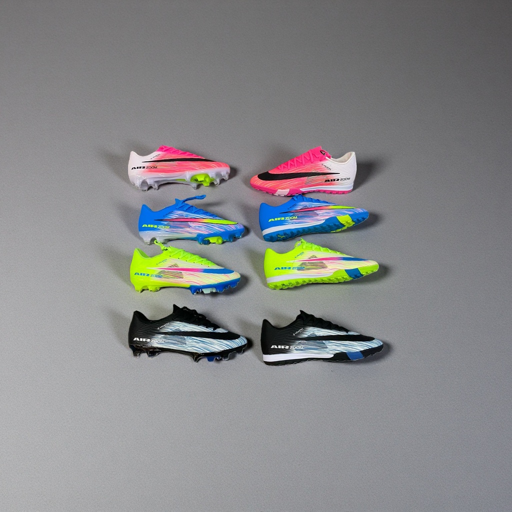 Professional colored football shoes, anti-slip, wear-resistant and breathable, suitable for training and competitions of teenagers and adults Specification image