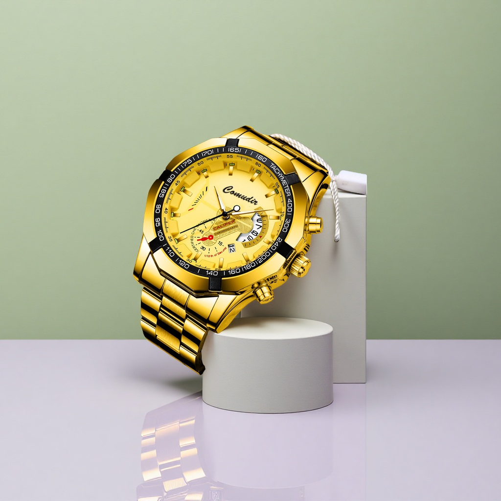 金色手表产品图