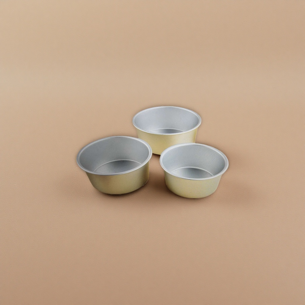 Silver circular cake mold baking non-stick household baking tray, 20cm diameter Application Scenario