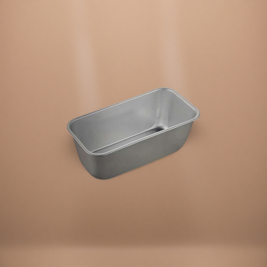 A silver rectangular baking tray, a non-stick baking tray for home use in baking and grilling meat Application Scenario